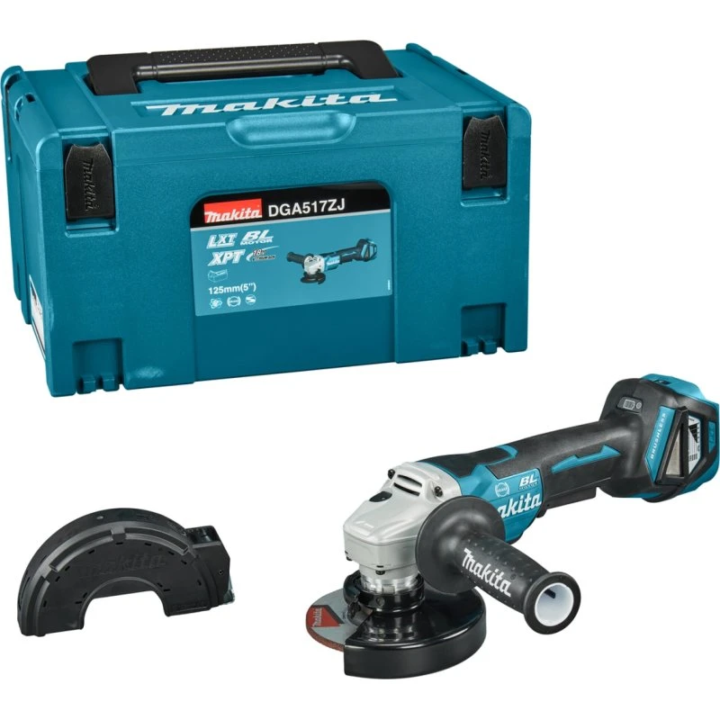 Makita DGA517ZJ Akku-Winkelschleifer 18V