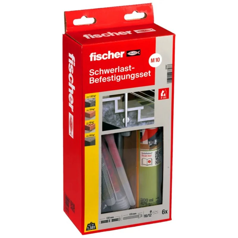 Fischer Schwerlast-Befestigungsset M10 x 170 mm