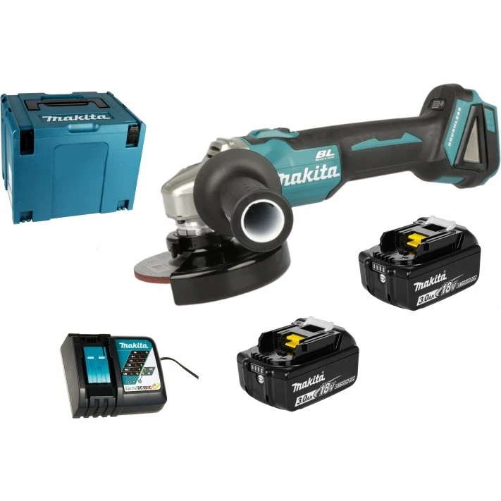 Makita DGA504RFJ 18 V Akku-Winkelschleifer 125 mm