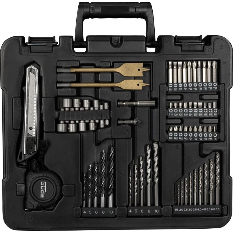 Güde Akku-Bohrschrauber BS 18 Set 126tlg. 18V E³