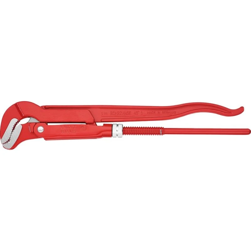 Knipex 83 30 015 Eckrohrzange S-Maul 1,5" rot