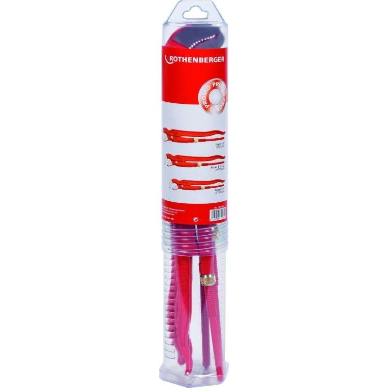 Rothenberger Eckrohrzangenset 1" + 1,5" + 2", 3-teilig