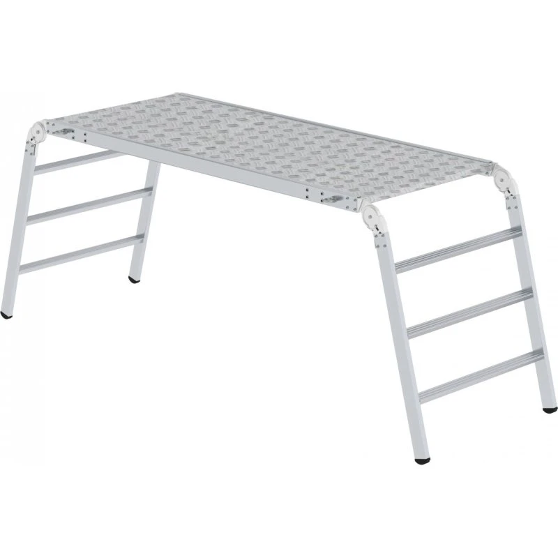 GÜNZBURGER STEIGTECHNIK Klappbare Arbeitsplattform Aluminium