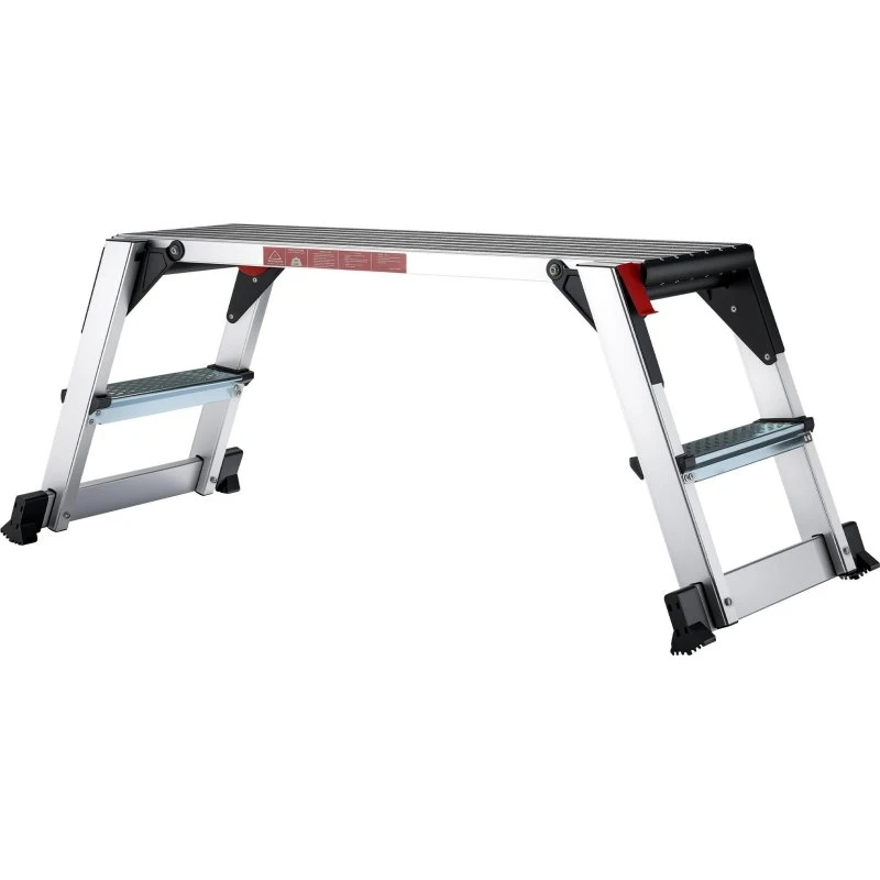 Wiltec Aluminium-Arbeitsplattform 95x30 cm klappbar