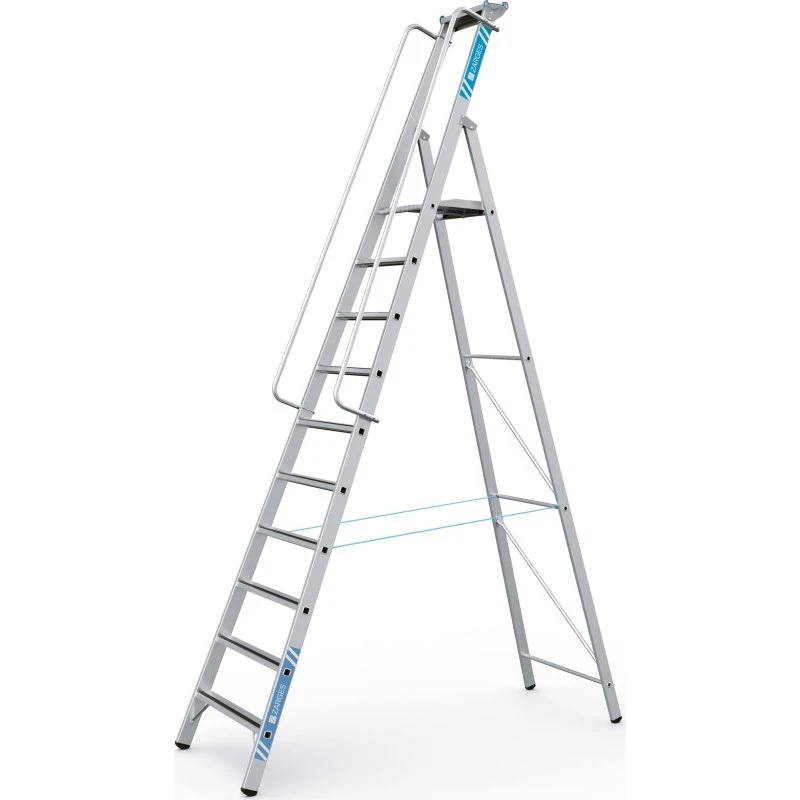 ZARGES Meistertritt S 10 Stufen Stehleiter