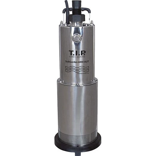 T.I.P. Subgarden 6000 AUT 4in1 Zisternenpumpe 30137, Edelstahl