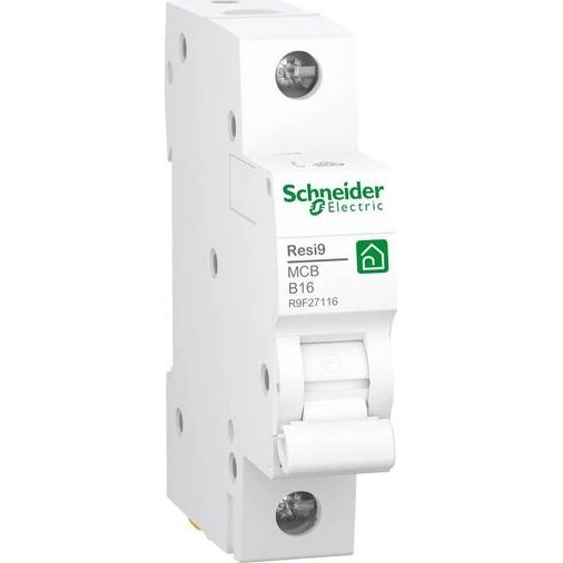 Schneider Electric R9F27116 Resi9 1P 16A B, 10kA
