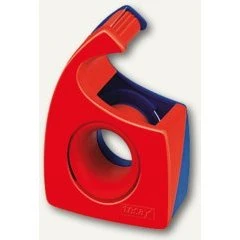 tesa Easy Cut® Handabroller 33 m x 19 mm rot/blau