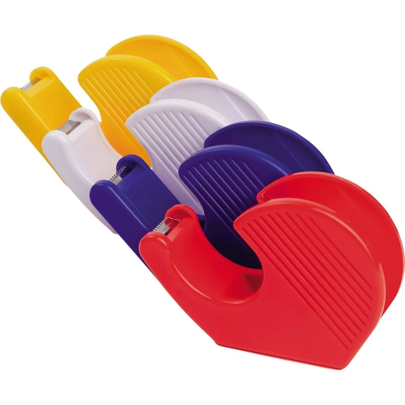 WIHEDÜ Handabroller HA 3319 S, 19 mm x 33 m, farbig sortiert