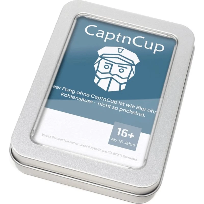 CaptnCup Trinkspiel 55 Karten (Beer-Pong Erweiterung)