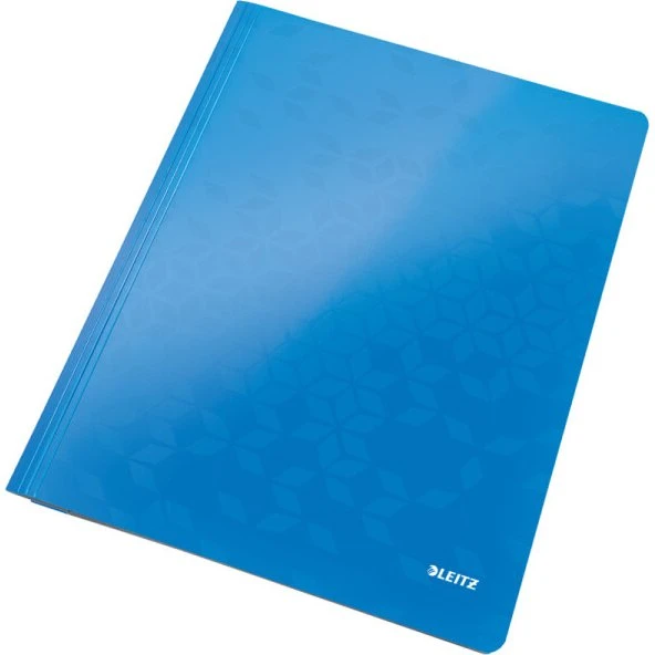 Leitz Schnellhefter WOW DIN A4 blau metallic