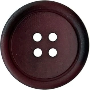 Dill Kunststoffknopf emailliert, dunkelblau, ø 18 mm