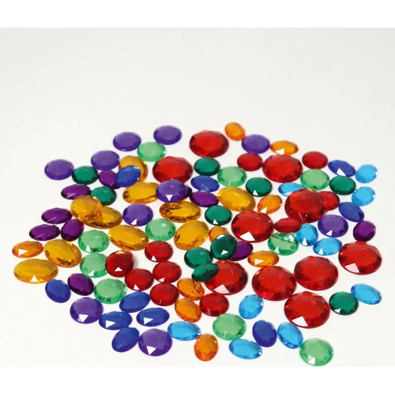 Grimm's 100 Kleine Glitzersteine in Palmblattschälchen