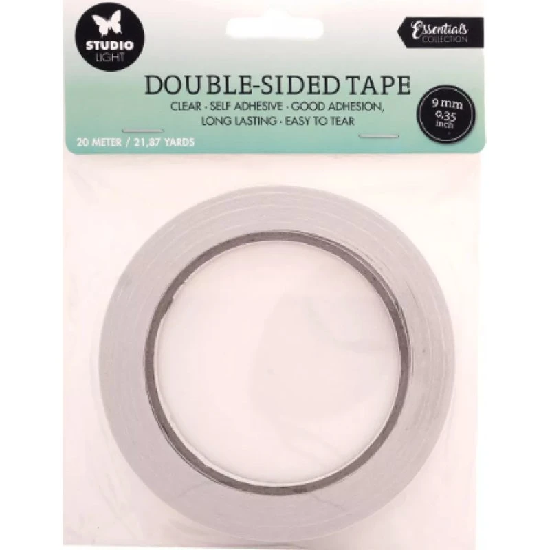 Studio Light Essentials Doppelseitiges Klebeband 9mm (20m)