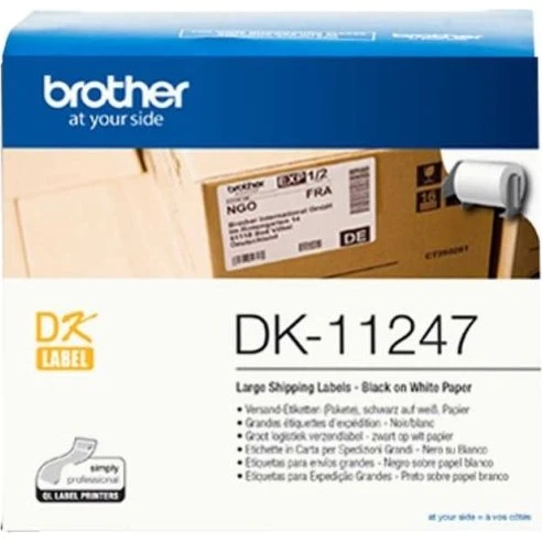 Brother DK-11247 Versandetiketten 103 x 164 mm weiß