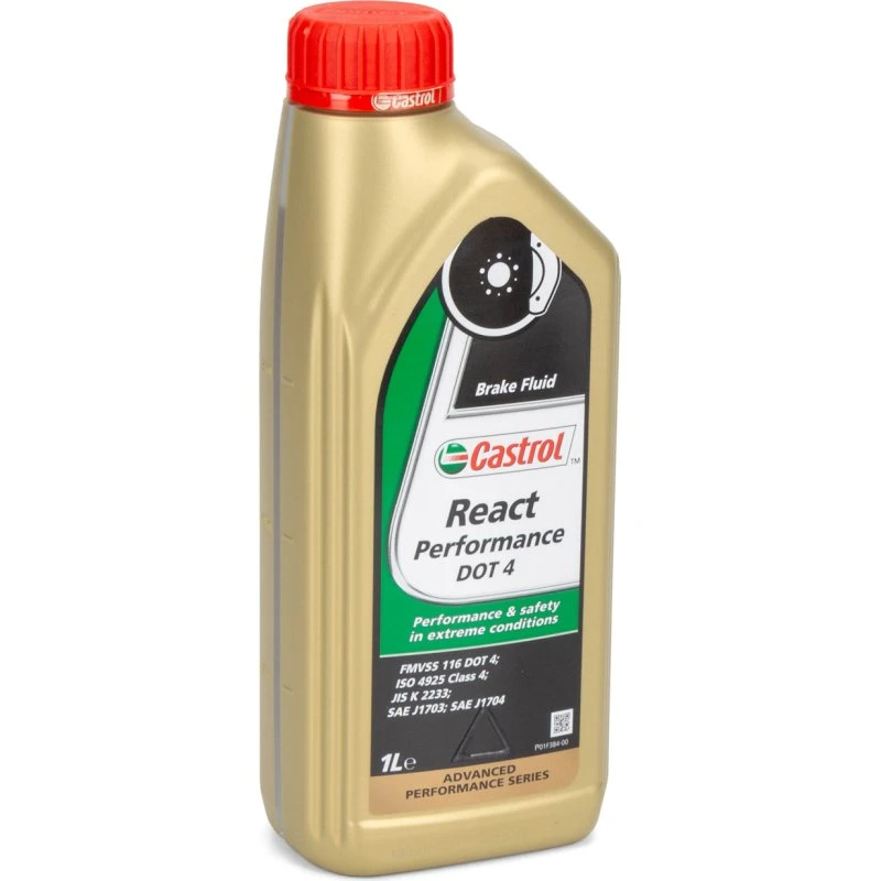 Castrol React Performance DOT 4 Bremsflüssigkeit 1L