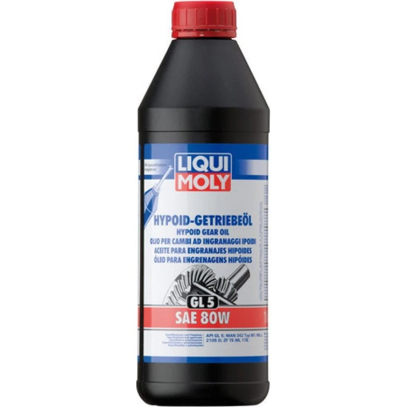 LIQUI-MOLY Hypoid-Getriebeöl GL5 SAE 80W 1L
