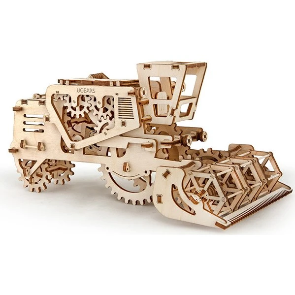 Ugears Mähdrescher 3D Holz Modellbausatz