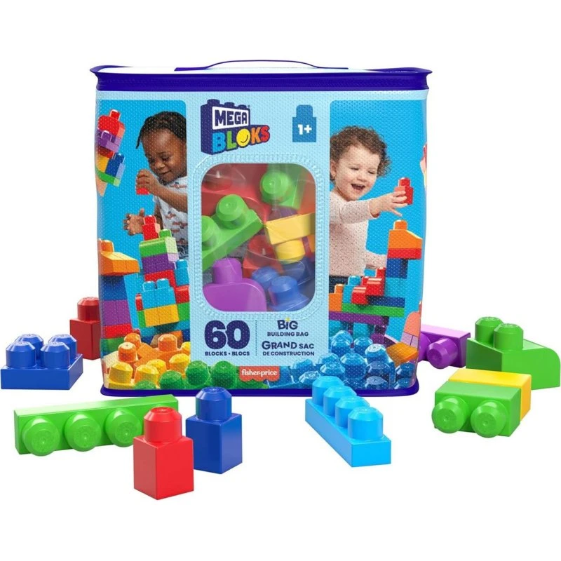 Mega Bloks First Builders Building Bag 60 pc