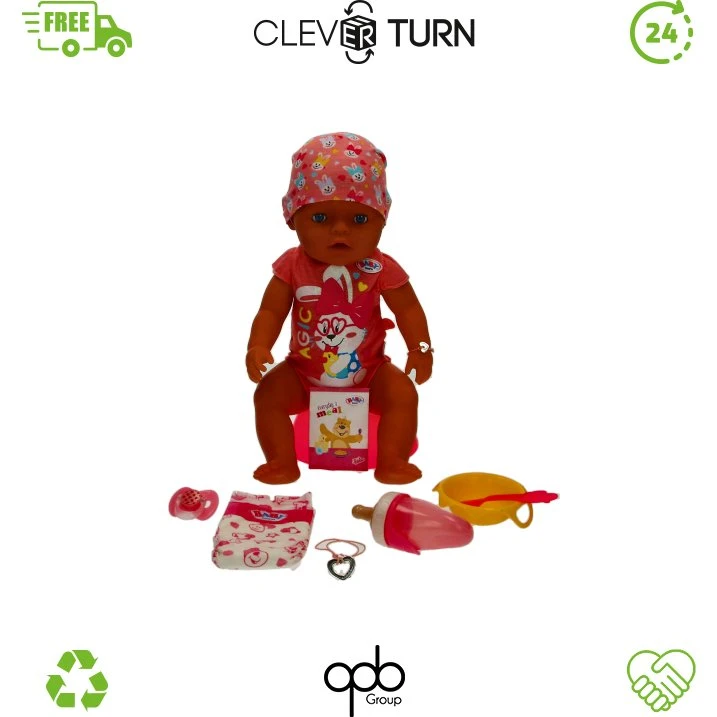 ZAPF 827956 BABY born Magic Girl 43 cm Pink