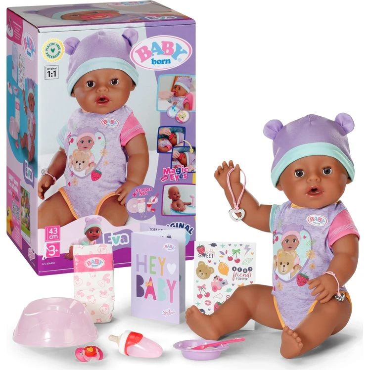 BABY born® Eva 43 cm mit magischem Teller