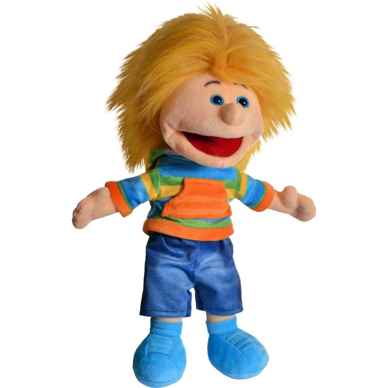 Living Puppets Friedel – Handpuppe mit Klappmaul, 35 cm