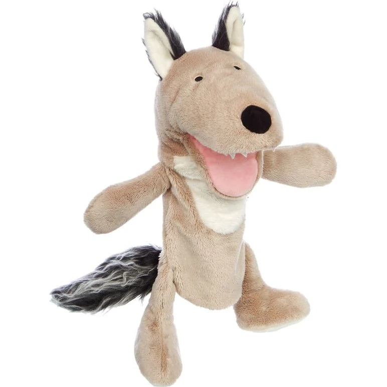 Sigikid Handspielpuppe Wolf beige