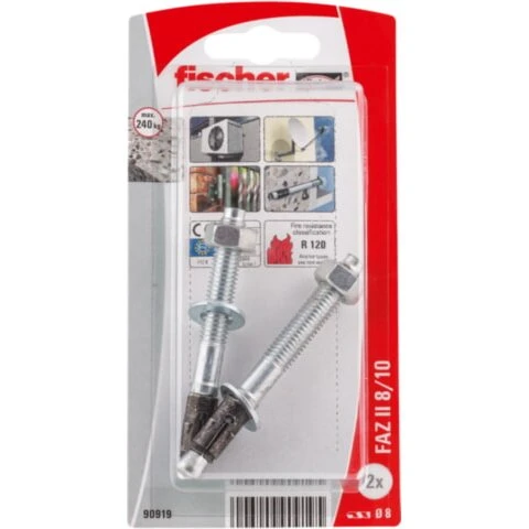 Fischer Bolzenanker FAZ II 8/10 K NV SB-Programm