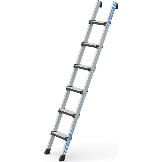 ZARGES Comfortstep L Anlegeleiter 6 Stufen, 2,75 m Arbeitshöhe