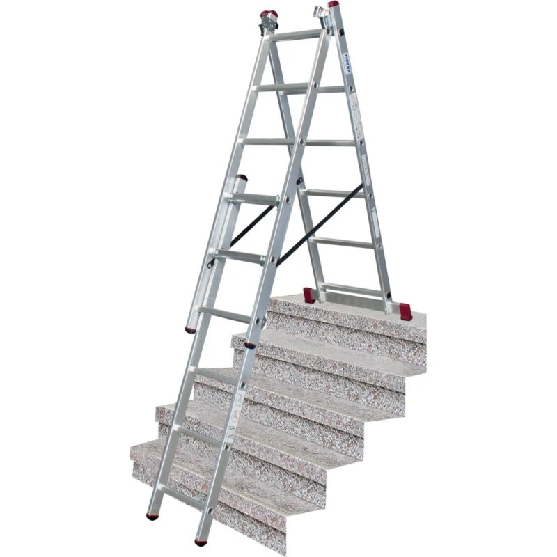 Krause Corda Vielzweckleiter 3x6 Sprossen 4,55 m