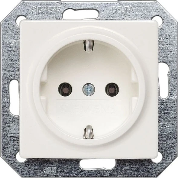 Siemens 5UB1511 SCHUKO-Steckdose i-system titanweiß