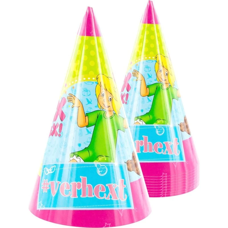 Bibi Blocksberg Partyhüte 10er-Pack