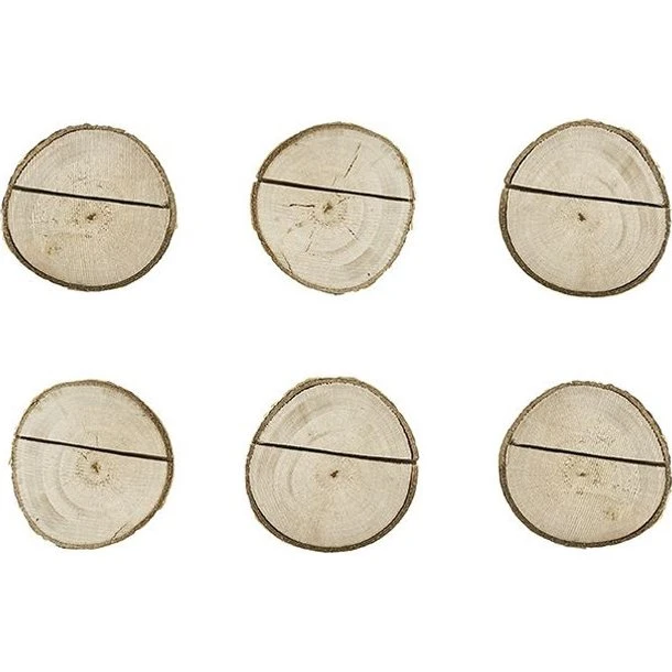 Holzkoffer für Tischkarten 6 Stück