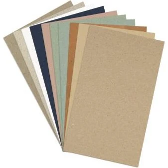 Recycling Farbkartonset A4 50er Pack