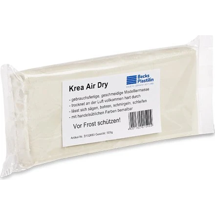 Krea Air Dry Modelliermasse weiß 500 g