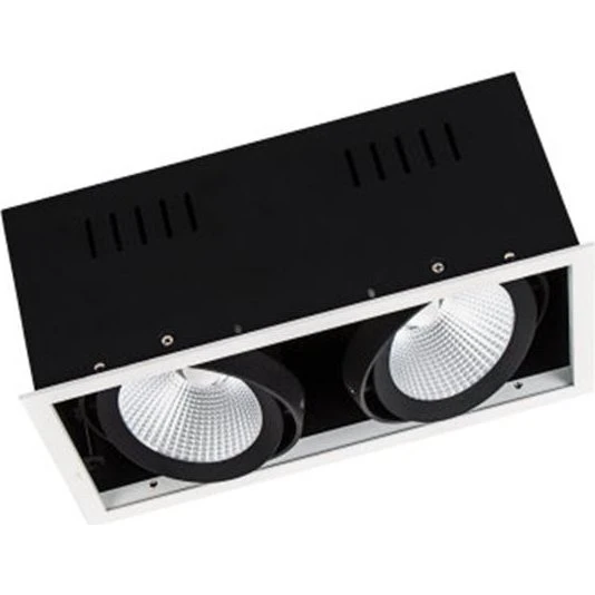 Ledvance SPOT MULTI 2x30W Quadrat schwenkbar 38° 5400lm warmweiß