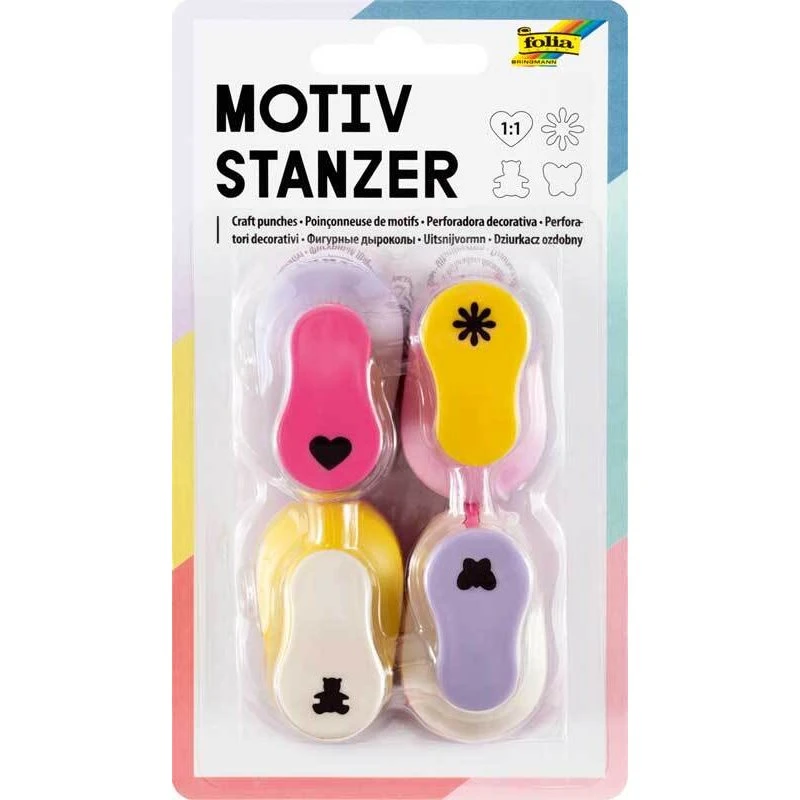 folia Motivstanzer MINI Ganzjahresmotive Set 1
