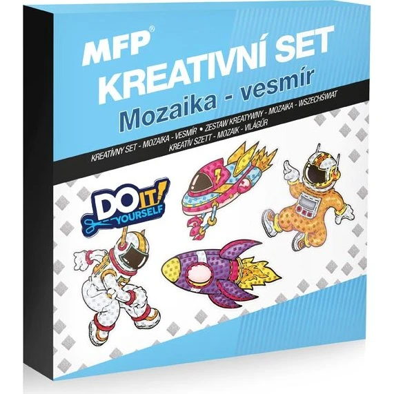 MFP Rappa Mosaik Weltraum - Kreativset mit 648 Aufklebern