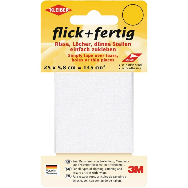 KLEIBER Flick + Fertig Reparaturband 250x58 mm weiß