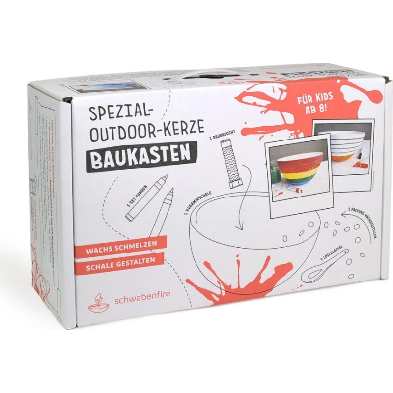 Schwabenfire Outdoor-Kerze Baukasten Set