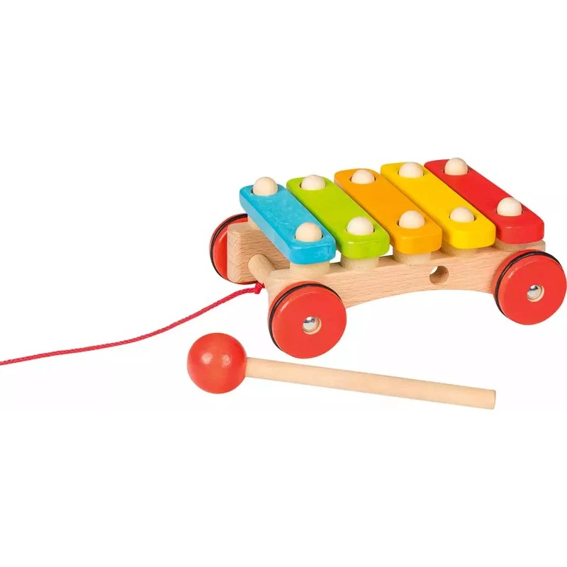 Goki Xylophon mit Rädern, Buchenholz, ab 1 Jahr