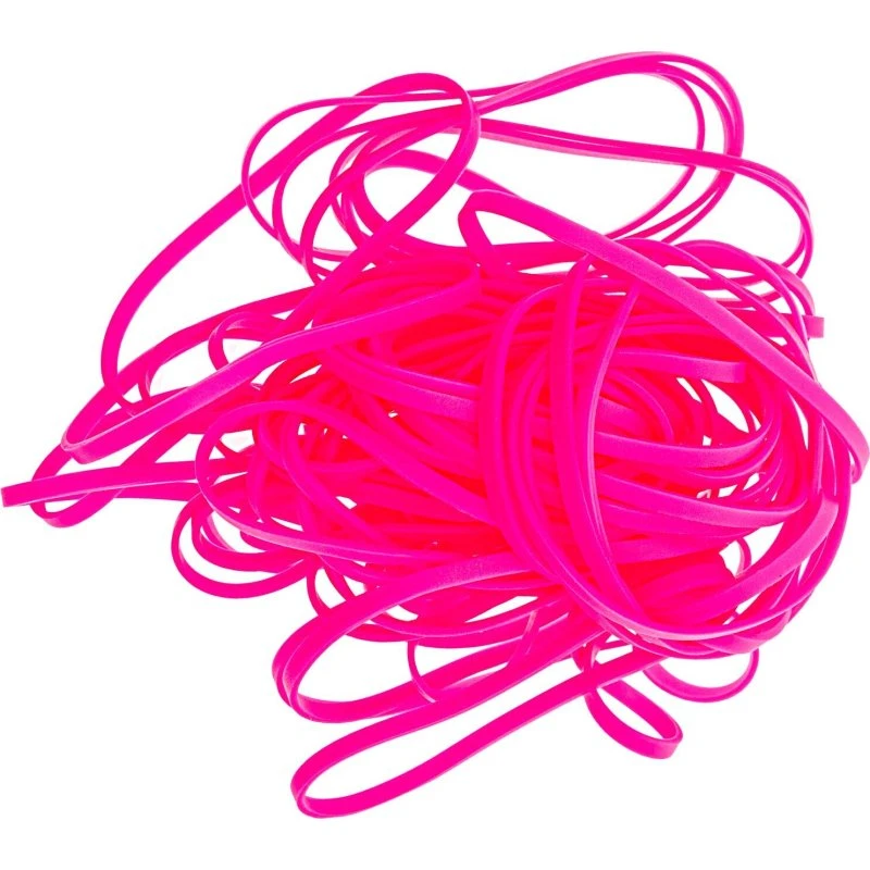 Paper Poetry Gummibänder Neonpink 45g