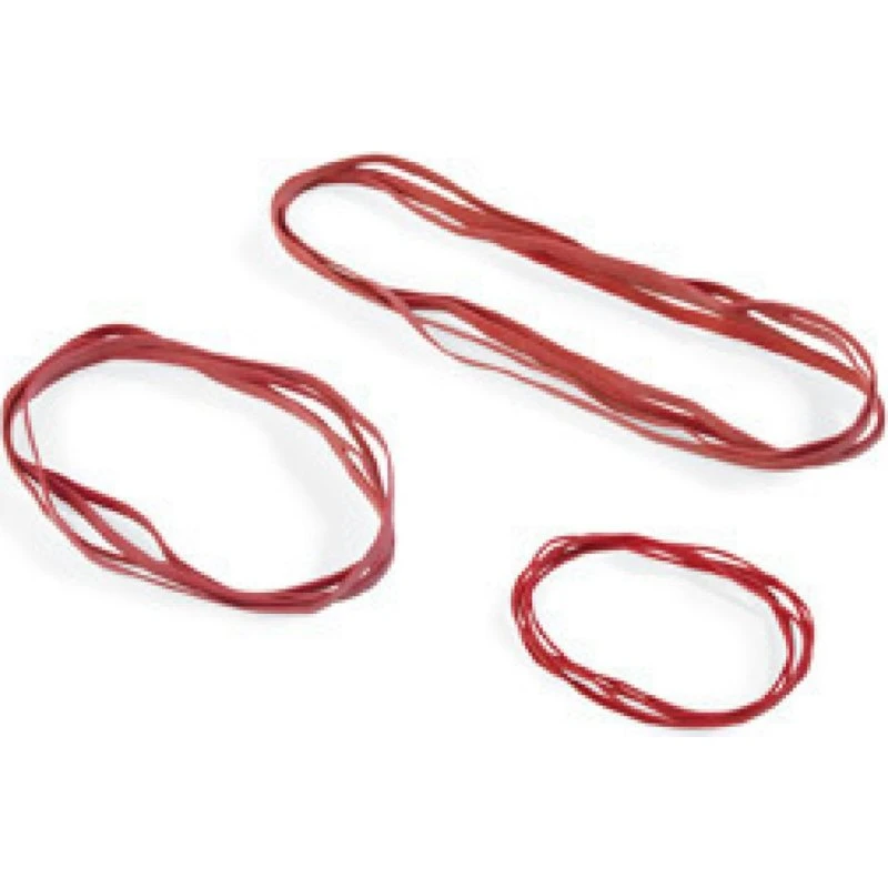 Gummibänder 5x120 mm rot, 315 Stk/VE