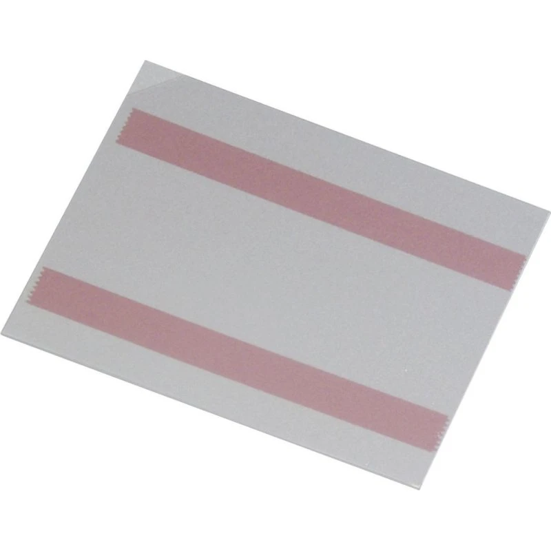 Bito Etikettentaschen MBET 210x148 mm, transparent, selbstklebend, 3 Seiten offen