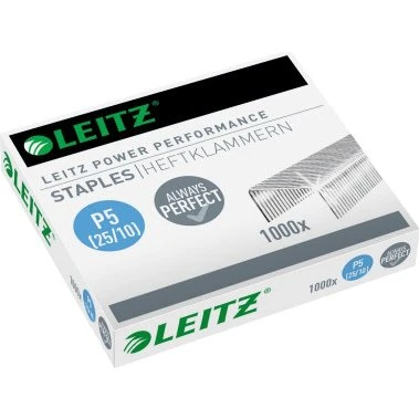 Leitz Heftklammer P5 25/10 silber 1.000 St.