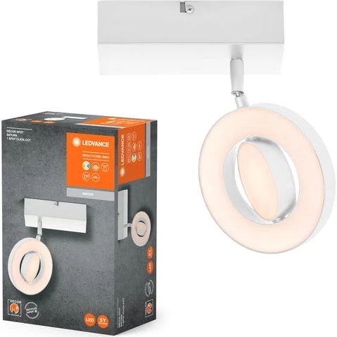 LEDVANCE Decor Spot Saturn 1 Spot weiß CCT einstellbar