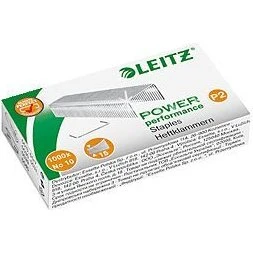 Leitz Heftklammern No. 10 verzinkt, 1.000 Stück
