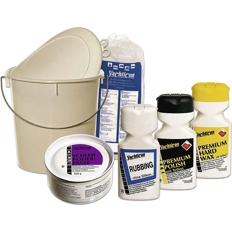 Premium Boot Polier Set mit Teflon-Politur