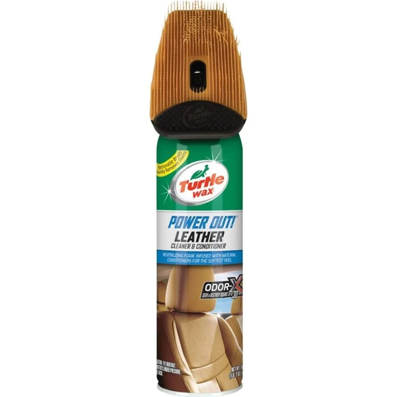 Turtle Wax Power Out Leather Cleaner & Conditioner 400 ml