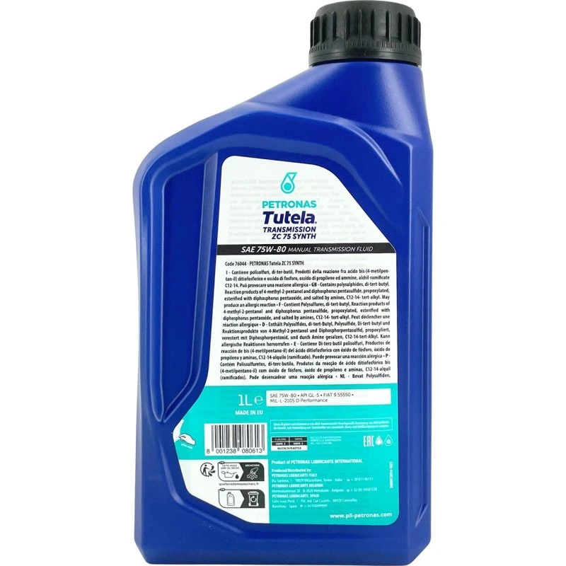 Petronas Tutela ZC 75 Synth 75W-80 GL5 1L
